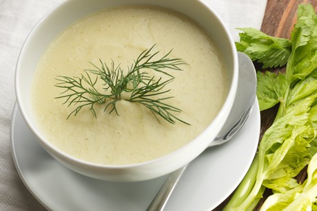 Selleriecremesuppe