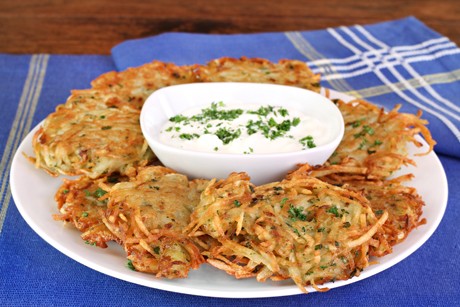 Kartoffelpuffer mit Zucchini