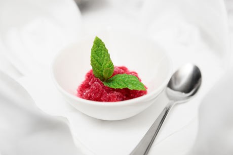 Granatapfelsorbet