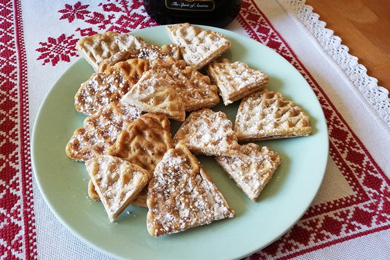 Mandelwaffeln