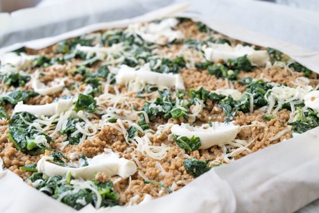 Spinat Schafskäse Strudel