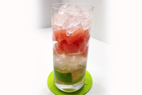 Wassermelonen-Caipiroska
