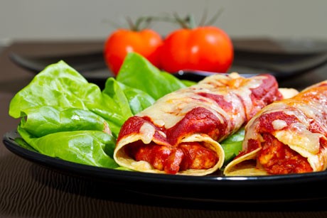 Enchiladas de Pollo