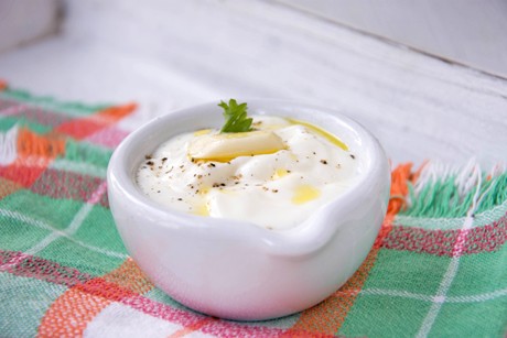 Knoblauch-Dip-Sauce