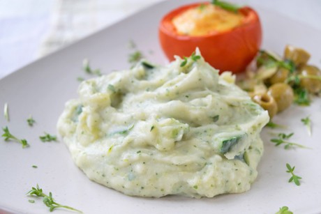 Zucchini-Kartoffelpüree