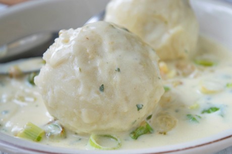 Porree-Käse-Sauce