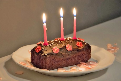 Rotwein-Schokokuchen