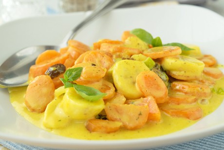 Karotten-Bananen-Ragout