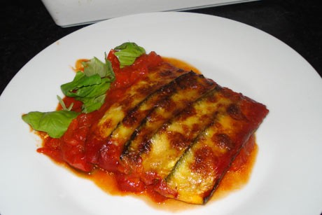 Zucchini  überbacken