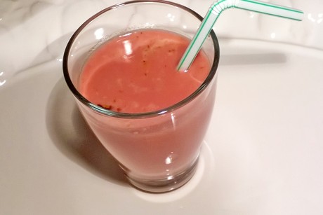 Berberitzen-Milchshake