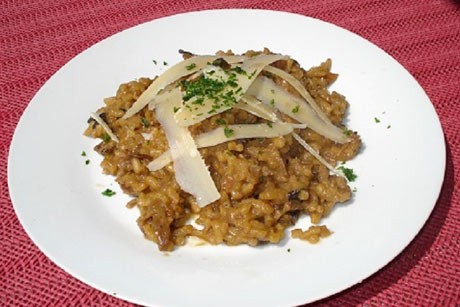 Pilzrisotto