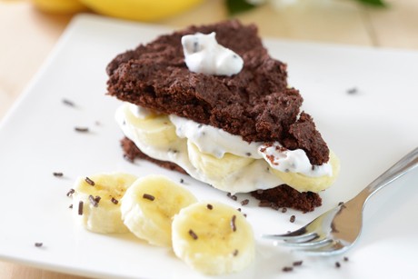 Bananen-Creme-Schnitte