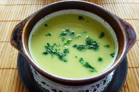 Grüne-Spargel-Suppe