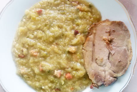 Kohlgemüse mit Speck