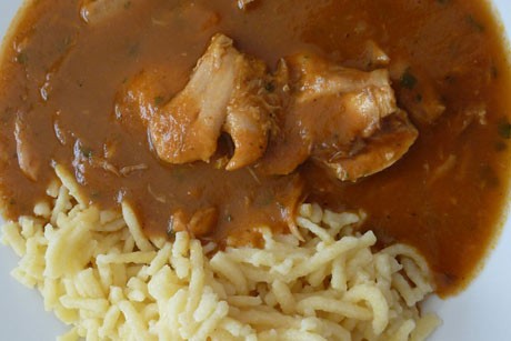 Hühnergulasch