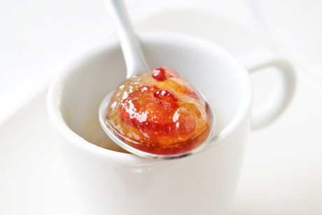 Birnengelee mit Chilischoten