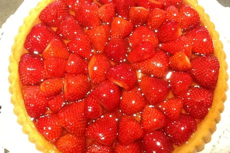 Erdbeertorte