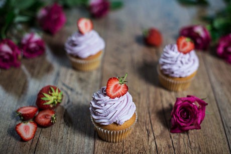 Erdbeer Daiquiri Cupcakes