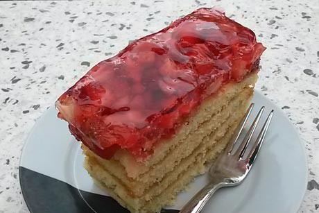 Erdbeerkuchen