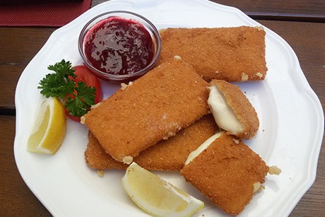 Gebackener Emmentaler