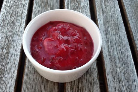 Preiselbeer-Kren Sauce