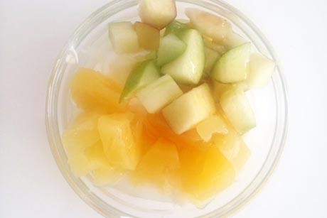 Apfel-Ananas-Joghurt