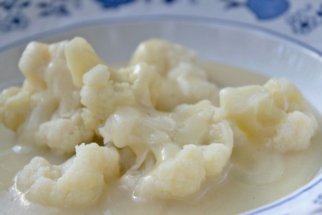 Karfiol in Senfsauce