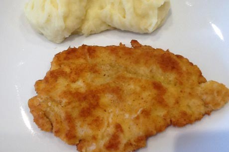 Panierte Putenschnitzel
