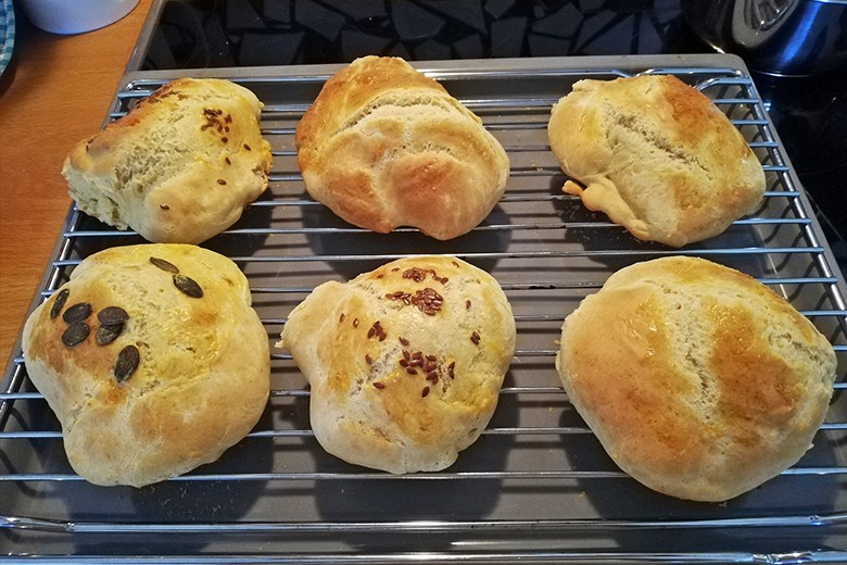 Schnelle Frühstücksweckerl
