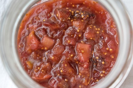 Feigen Chutney mit Chili