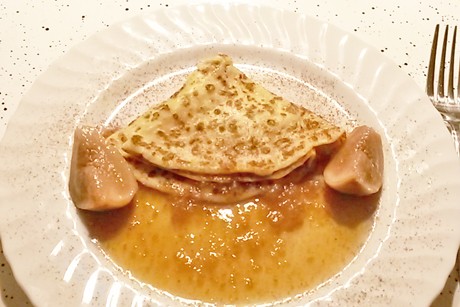 Palatschinken mit Feigensauce