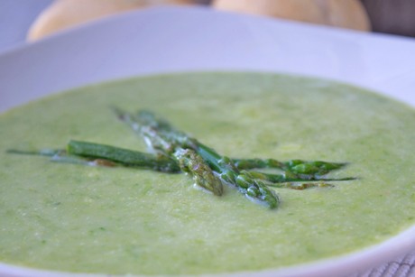 Spargelcremesuppe