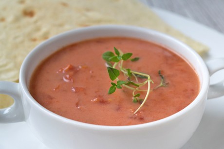 Tomaten-Joghurt-Suppe