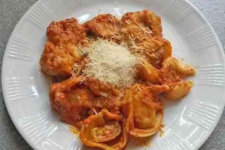 Pesto-Tortellini