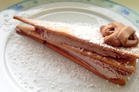 Eiskuchenstück