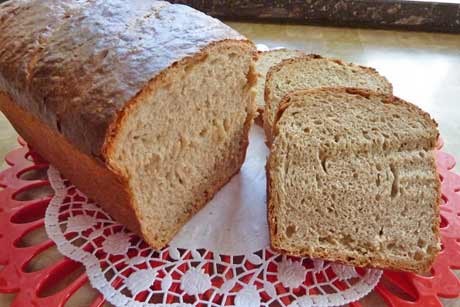 Bauernbrot in der Kastenform
