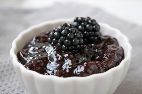Brombeermarmelade mit Amaretto