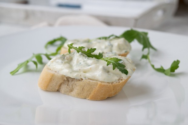 Rucola-Senf-Aufstrich
