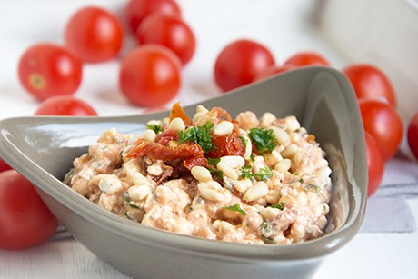 Tomaten-Pinien-Aufstrich
