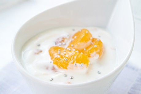 Joghurt-Orangen-Creme
