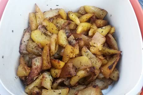 Wedges mit Thymian