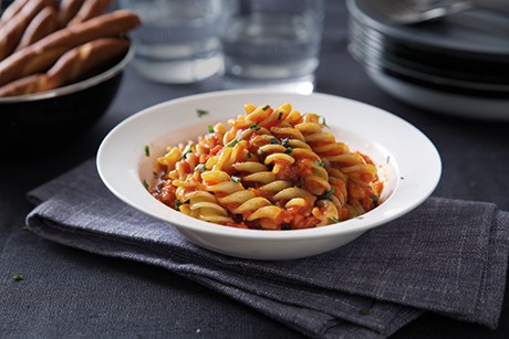 Fusilli Napoletana mit Scampi