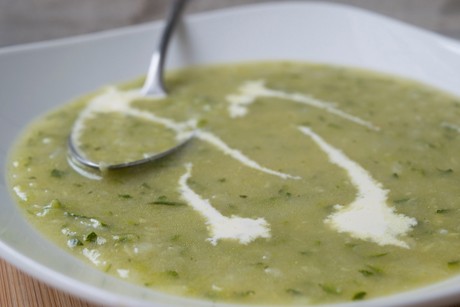 Zucchinicremesuppe