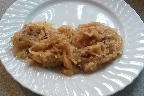 Sauerkraut mit Speck
