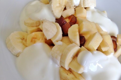 Joghurt mit Früchten