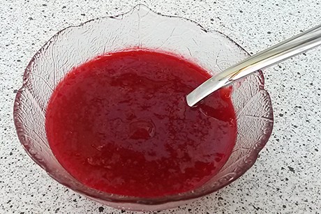Gemischte Fruchtsauce