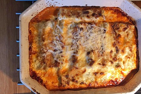 Cannelloni-Auflauf