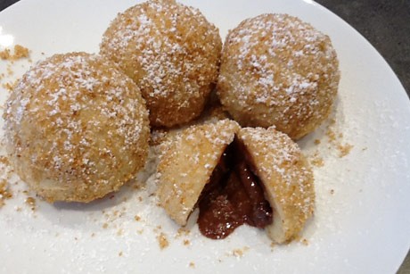 Schokoknödel im Dampfgarer
