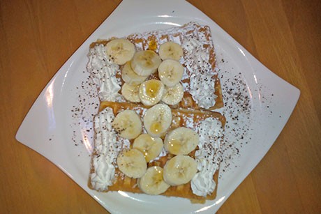 Buttermilchwaffeln