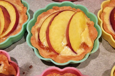 Pfirsich Tartelettes